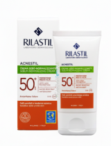 Rilastil Sun System Acnestil Crema SPF 50+ Pelli grasse e a tendenza acneica 40ml