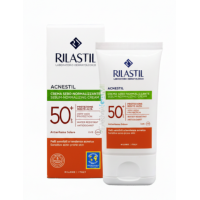 Rilastil Sun System Acnestil Crema SPF 50+ Pelli grasse e a tendenza acneica 40ml