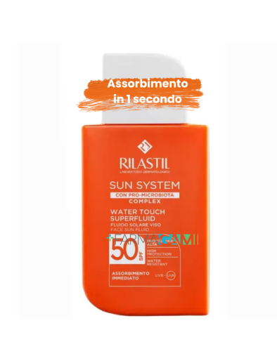 Rilastil Sun System Water Touch Superfluid SPF 50 Fluido Viso 50 ml