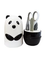 Chicco Baby Set Manicure Rigido Panda 5 Pezzi 0 m+