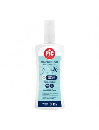 Pic Family & Baby Spray Repellente Multi-insetto 100ml