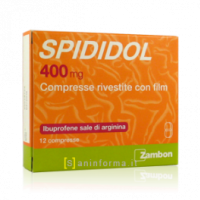 Spididol 400 mg Ibuprofene Analgesico 12 compresse Rivestite Spididol 400 mg Ibuprofene Analgesico 12 compresse Rivestite