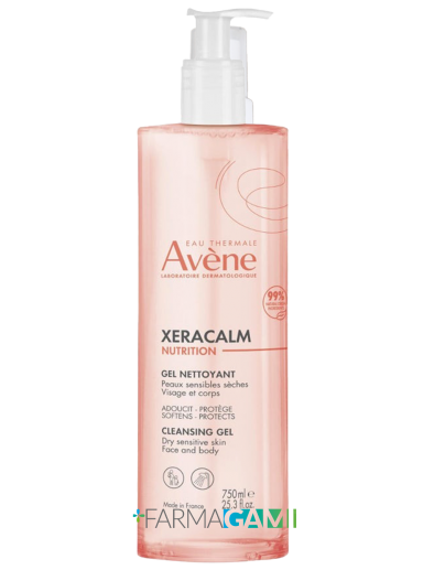 Avene Xeracalm Nutrition Gel Detergente 750 ml