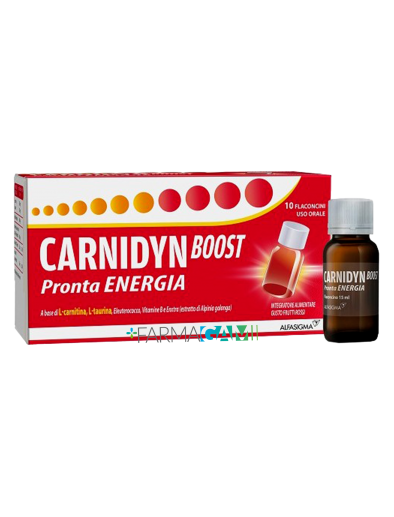 Carnidyn Boost Pronta Energia 10 Flaconcini