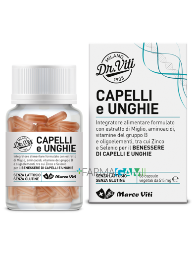 Dr Viti Abbinata Capelli Unghie 120 Capsule