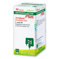 Enterolactis Plus Integratore Fermenti Lattici 15 capsule
