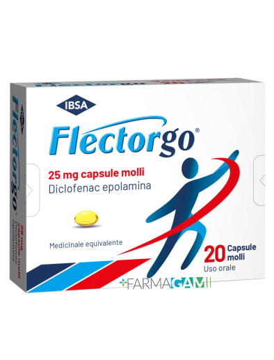 FLECTORGO*20 compresse molli 25 mg