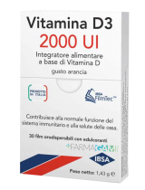 Vitamina D3 Integratore IBSA 2000 UI 30 film Orali