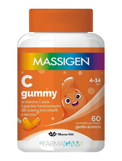 Massigen C Gummy Integratore BItamina C 60 caramelle