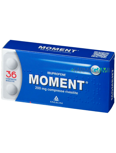 MOMENT* 200 mg ibuprofene 36 compresse rivestite