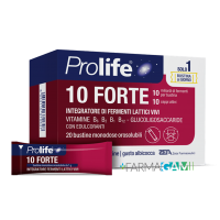 Prolife 10 Forte Integratore Fermenti 20 Bustine Orosolubili