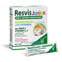 Resvis Junior XR Integratore Aumentare Difese Immunitarie 12 Bustine 