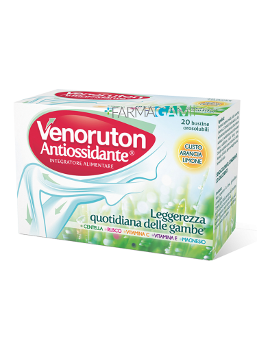 Venoruton Antiossidante Integratore Microcircolo 20 Bustine
