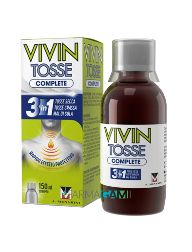 Vivin Tosse Complete 3 In 1 Sciroppo 150 ml