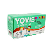 Yovis Bambini Integratore Fermenti Lattici 10 Flaconcini Gusto Fragola