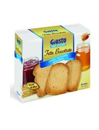GIUSTO S/ZUCCH FETTE BISC 300G