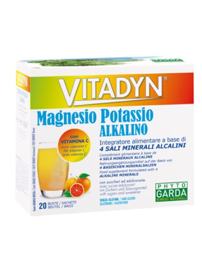 VITADYN MG+K ALKALINO 20BUST