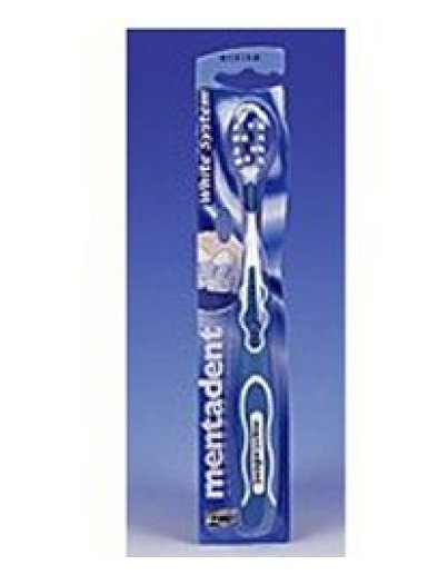 MENTADENT SPAZZOLINO WHITE SYS
