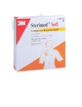 GARZA COMPRESSA STERIMED SOFT IN TESSUTO NON TESSUTO STERILE18X40CM 12 PEZZI