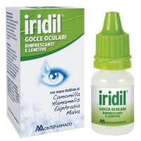 Iridil Gocce Oculari Rinfrescamento degli Occhi senza Conservati 10 ml