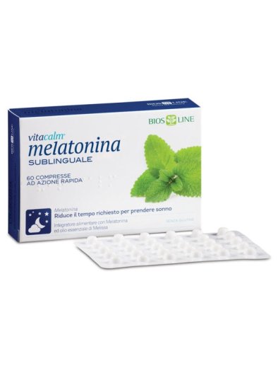 VITACALM MELATONINA 60CPR SUBL