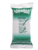 Saugella Attiva Salviettine Intime 15 Pezzi