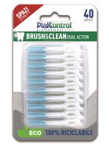 PLAKKONTROL BRUSH&CLEAN 40PZ