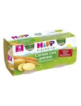 HIPP BIO OMOG CAROTE/PAT 2X80G
