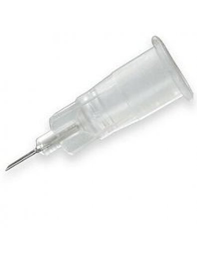 AGO PIC STERILE MONOUSO PER MESOTERAPIA IN BLISTER SINGOLO PELL PACK CONO LUER LOCK PARETE SOTTILE E TRATTAMENTO SILICONICO ANTI/ATTRITO GAUGE0,40X6MM 1 PEZZO