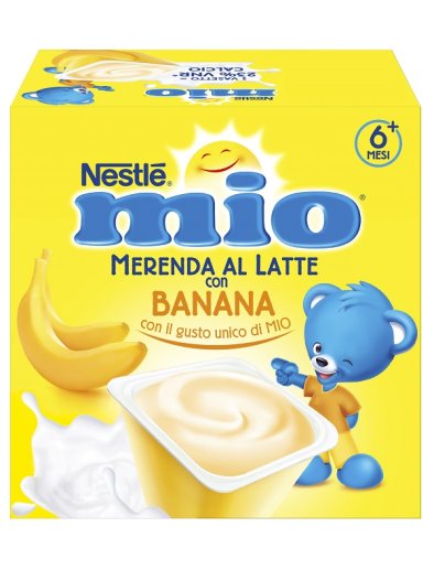 MIO MERENDA BANANA 4X100G