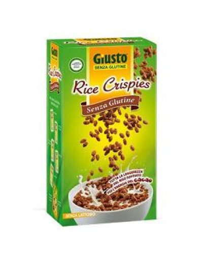 GIUSTO S/G RICE CRISPIES CACAO