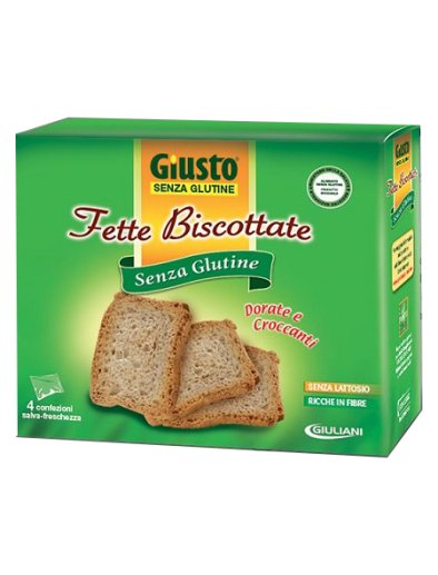 GIUSTO S/G FETTE BISC 250G