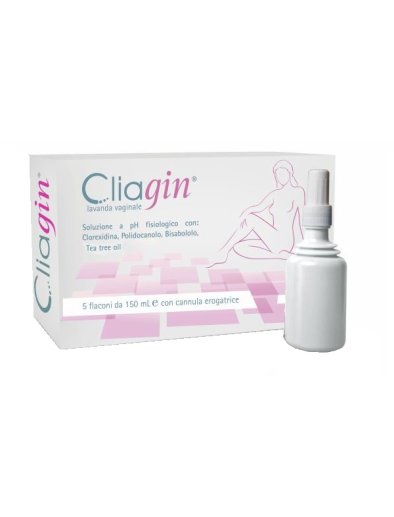 LAVANDA VAGINALE CLIAGIN 150ML 5 PEZZI