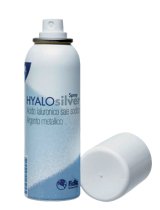MEDICAZIONE IN POLVERE SPRAY PER USO TOPICO CONTENENTE ACIDOIALURONICO SALE SODICO HA E ARGENTO COLLOIDALE