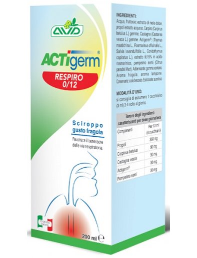 ACTIGERM RESPIRO 0-12 200ML