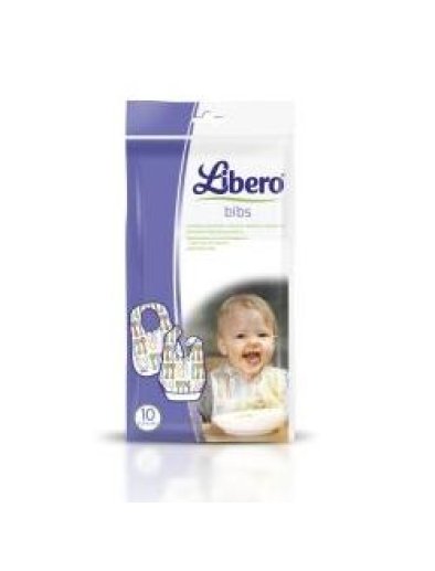 LIBERO EASY MEAL BAVAGLIA MONOUSO PER BAMBINO 10 PEZZI