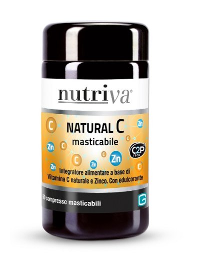 NUTRIVA NATURAL C 60CPR MASTIC