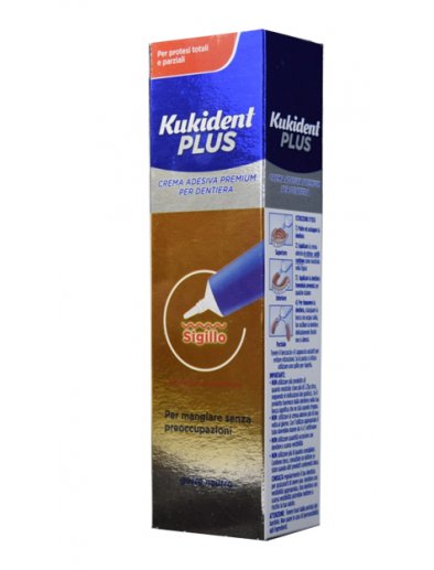 KUKIDENT SIGILLO CREMA ADESIVA PER PROTESI DENTARIE 40 G