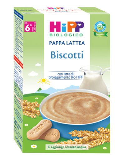 HIPP BIO PAP LATTEA BISC 250G