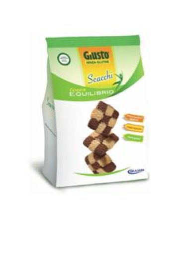 GIUSTO S/G BISC SCACCHI 250G