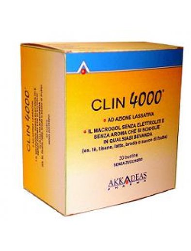 CLIN 4000 LASSATIVO 30 BUSTINE MONODOSE 10 G