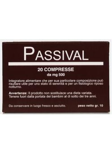 PASSIVAL ESTRATTO ERB 20CPR