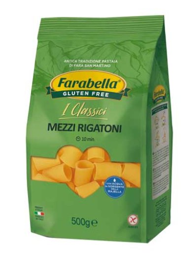 FARABELLA MEZZI RIGATONI 500G