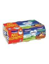 MELLIN OMOG PRUGNA MELA 6X100G