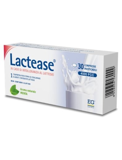 LACTEASE 4500 FCC MENTA 30CPR