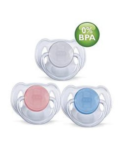 AVENT SUCCHIETTO TRASPARENTE 6-18 MESI 2 PEZZI