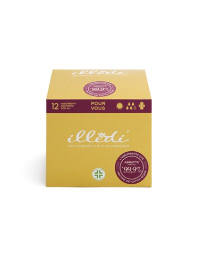 ILLEDI ASSORBENTI ANAT 12PZ