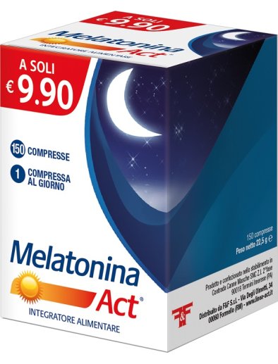 MELATONINA ACT INTEGRATORE 1MG 150 COMPRESSE