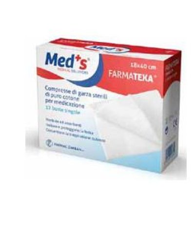 GARZA MEDS 12/8 36X40CM 12PZ