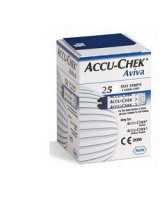 Accu-Chek Aviva 25 Strisce Misurazione Glicemia